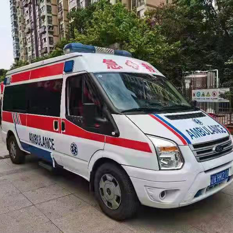 山海关长途救护车护送病人返乡